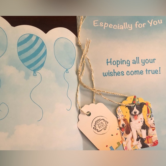 Birthday Card & Specially Designed Two Gift Tags & Envelope - Picture 8 of 8